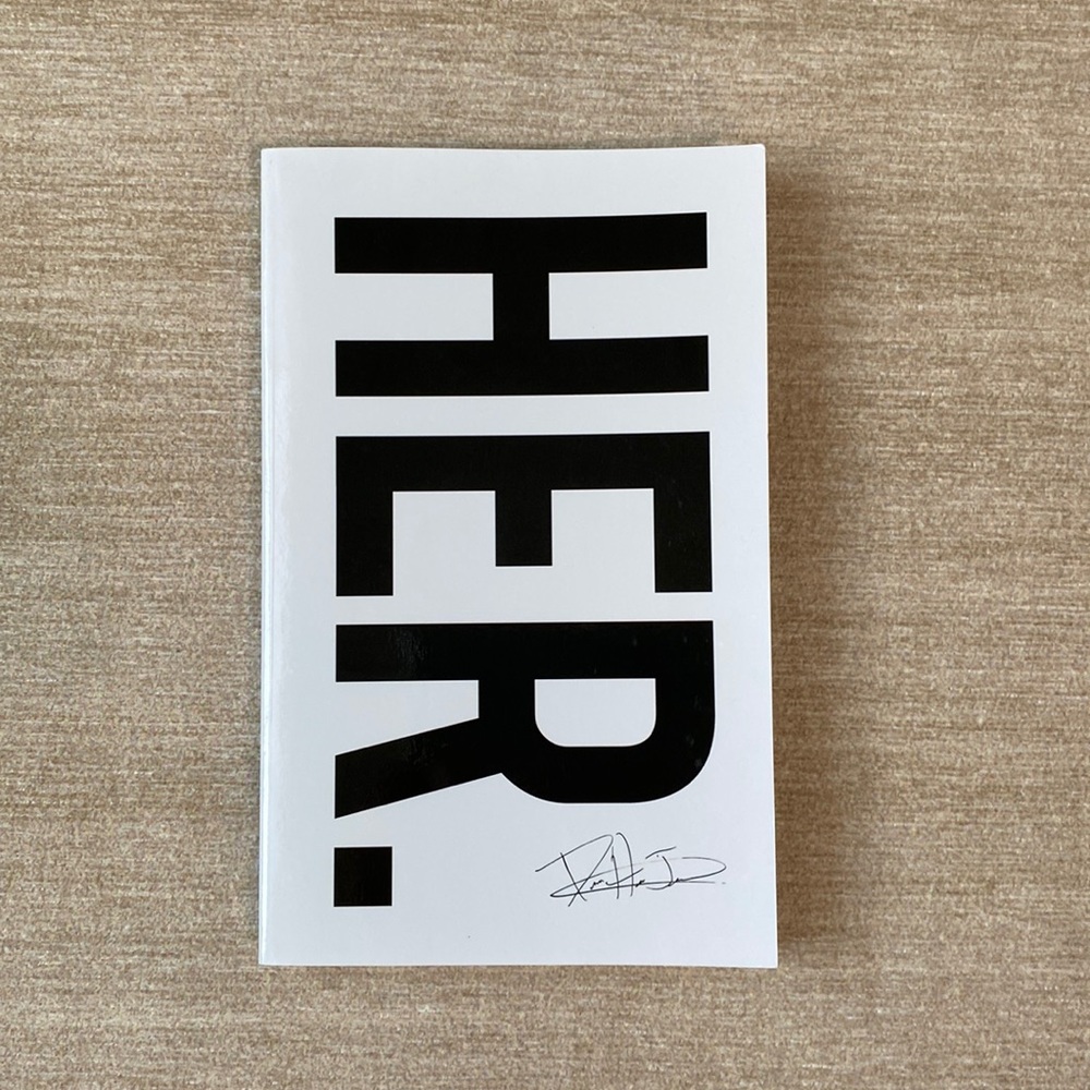 HER by Pierre Alex Jeanty - perfect side/coffee table decoration